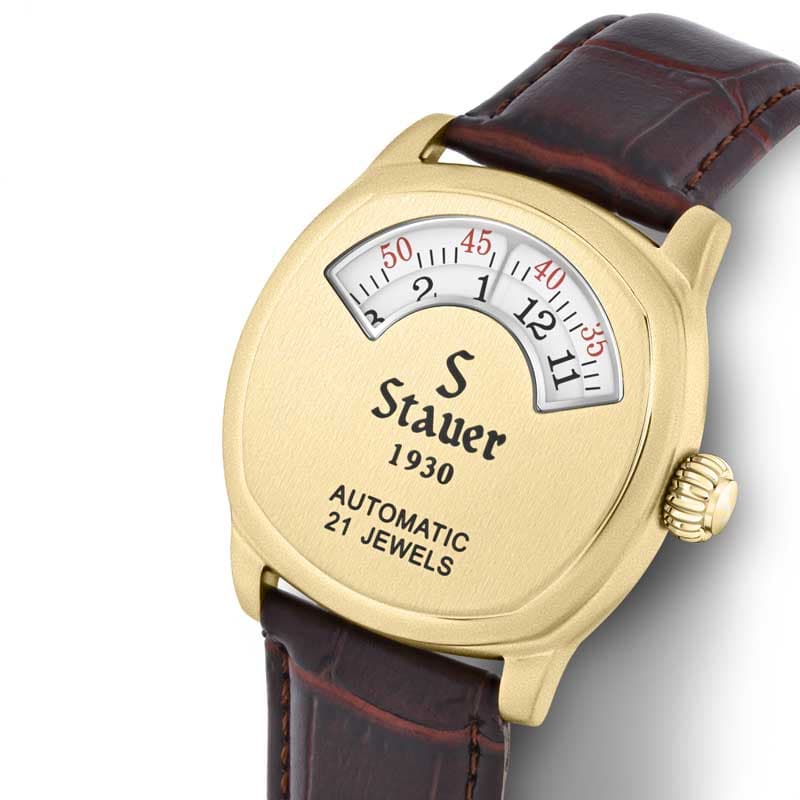 Stauer 1930 Gold-Finished Dashtronic Watch